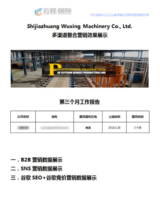多渠道整合營銷效果展示